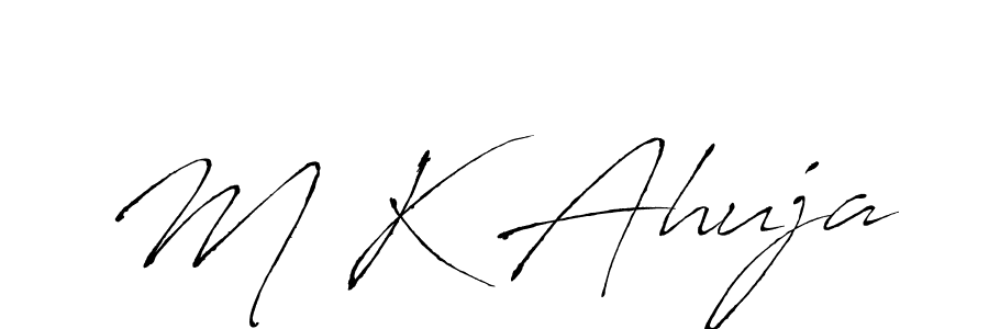 You should practise on your own different ways (Antro_Vectra) to write your name (M K Ahuja) in signature. don't let someone else do it for you. M K Ahuja signature style 6 images and pictures png