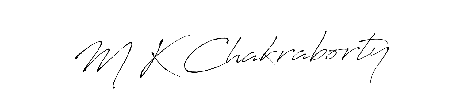 Also You can easily find your signature by using the search form. We will create M K Chakraborty name handwritten signature images for you free of cost using Antro_Vectra sign style. M K Chakraborty signature style 6 images and pictures png