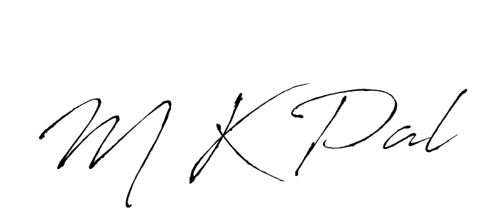 The best way (Antro_Vectra) to make a short signature is to pick only two or three words in your name. The name M K Pal include a total of six letters. For converting this name. M K Pal signature style 6 images and pictures png