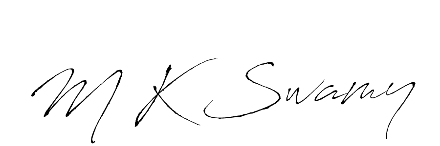 You should practise on your own different ways (Antro_Vectra) to write your name (M K Swamy) in signature. don't let someone else do it for you. M K Swamy signature style 6 images and pictures png