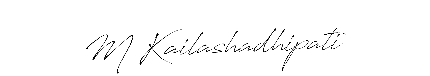See photos of M Kailashadhipati official signature by Spectra . Check more albums & portfolios. Read reviews & check more about Antro_Vectra font. M Kailashadhipati signature style 6 images and pictures png