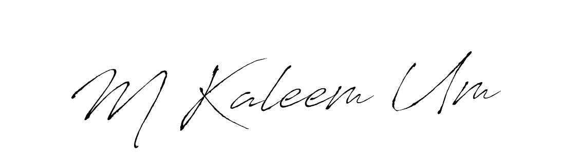 Once you've used our free online signature maker to create your best signature Antro_Vectra style, it's time to enjoy all of the benefits that M Kaleem Um name signing documents. M Kaleem Um signature style 6 images and pictures png