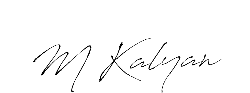 Once you've used our free online signature maker to create your best signature Antro_Vectra style, it's time to enjoy all of the benefits that M Kalyan name signing documents. M Kalyan signature style 6 images and pictures png