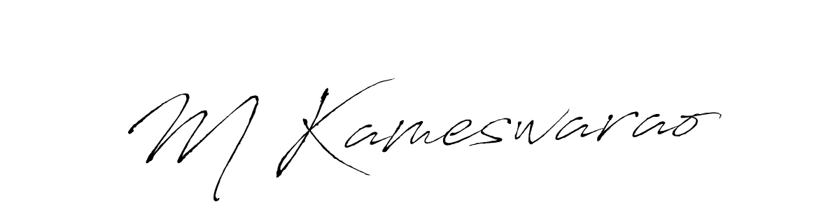 You can use this online signature creator to create a handwritten signature for the name M Kameswarao. This is the best online autograph maker. M Kameswarao signature style 6 images and pictures png