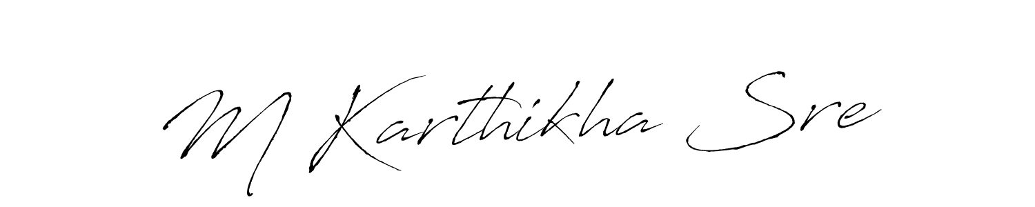 You can use this online signature creator to create a handwritten signature for the name M Karthikha Sre. This is the best online autograph maker. M Karthikha Sre signature style 6 images and pictures png