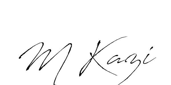 Also You can easily find your signature by using the search form. We will create M Kazi name handwritten signature images for you free of cost using Antro_Vectra sign style. M Kazi signature style 6 images and pictures png