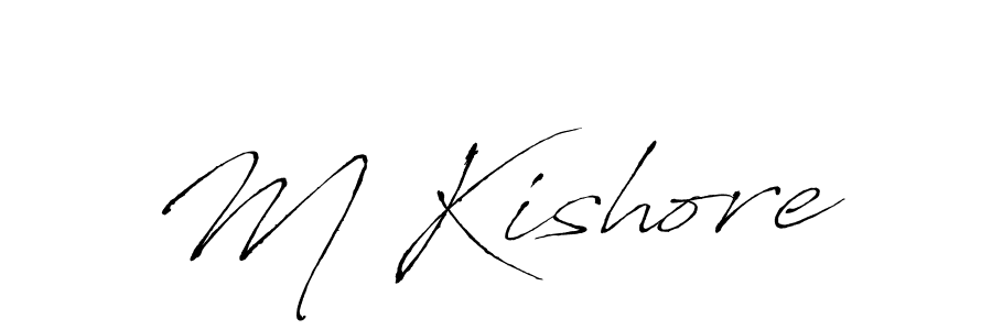 You can use this online signature creator to create a handwritten signature for the name M Kishore. This is the best online autograph maker. M Kishore signature style 6 images and pictures png