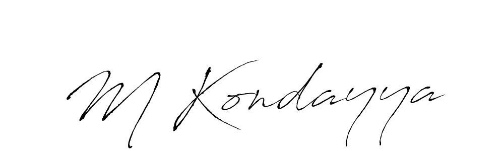 Use a signature maker to create a handwritten signature online. With this signature software, you can design (Antro_Vectra) your own signature for name M Kondayya. M Kondayya signature style 6 images and pictures png