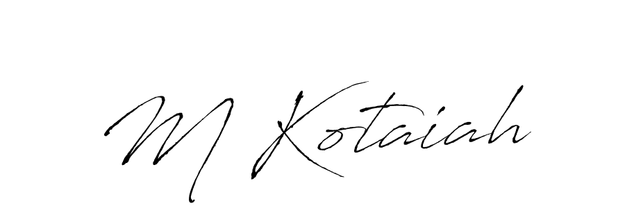 Make a short M Kotaiah signature style. Manage your documents anywhere anytime using Antro_Vectra. Create and add eSignatures, submit forms, share and send files easily. M Kotaiah signature style 6 images and pictures png