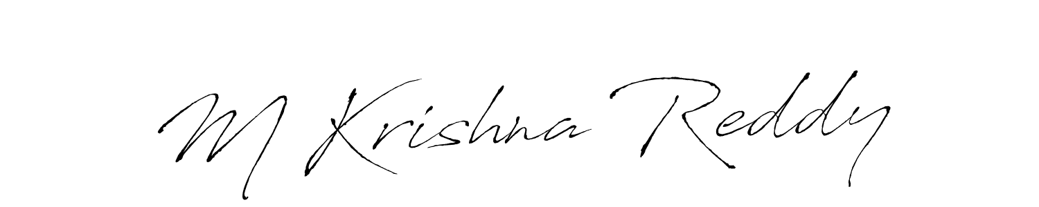 Once you've used our free online signature maker to create your best signature Antro_Vectra style, it's time to enjoy all of the benefits that M Krishna Reddy name signing documents. M Krishna Reddy signature style 6 images and pictures png