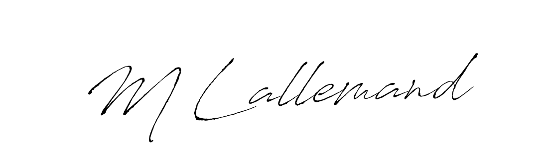 Also You can easily find your signature by using the search form. We will create M Lallemand name handwritten signature images for you free of cost using Antro_Vectra sign style. M Lallemand signature style 6 images and pictures png