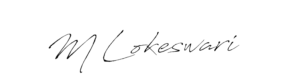 Make a short M Lokeswari signature style. Manage your documents anywhere anytime using Antro_Vectra. Create and add eSignatures, submit forms, share and send files easily. M Lokeswari signature style 6 images and pictures png