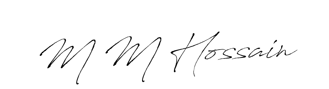 Here are the top 10 professional signature styles for the name M M Hossain. These are the best autograph styles you can use for your name. M M Hossain signature style 6 images and pictures png
