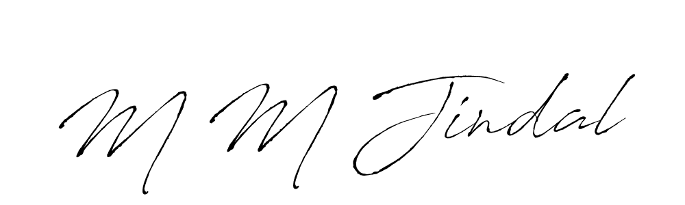 Here are the top 10 professional signature styles for the name M M Jindal. These are the best autograph styles you can use for your name. M M Jindal signature style 6 images and pictures png