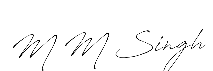 Best and Professional Signature Style for M M Singh. Antro_Vectra Best Signature Style Collection. M M Singh signature style 6 images and pictures png