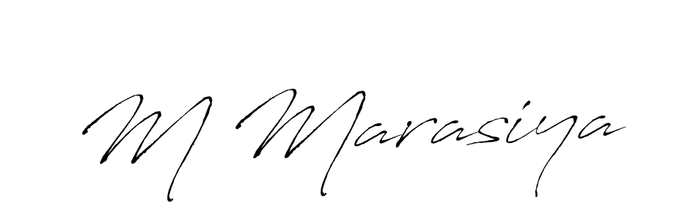 Antro_Vectra is a professional signature style that is perfect for those who want to add a touch of class to their signature. It is also a great choice for those who want to make their signature more unique. Get M Marasiya name to fancy signature for free. M Marasiya signature style 6 images and pictures png