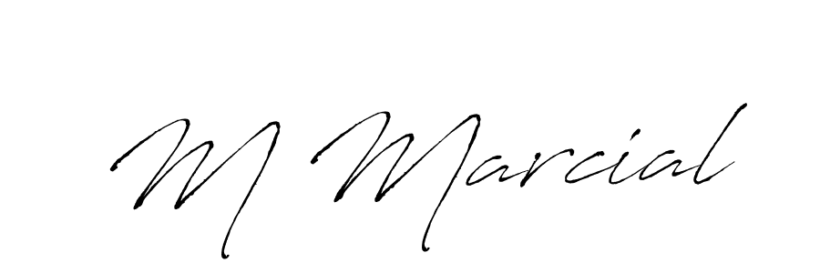 Also we have M Marcial name is the best signature style. Create professional handwritten signature collection using Antro_Vectra autograph style. M Marcial signature style 6 images and pictures png