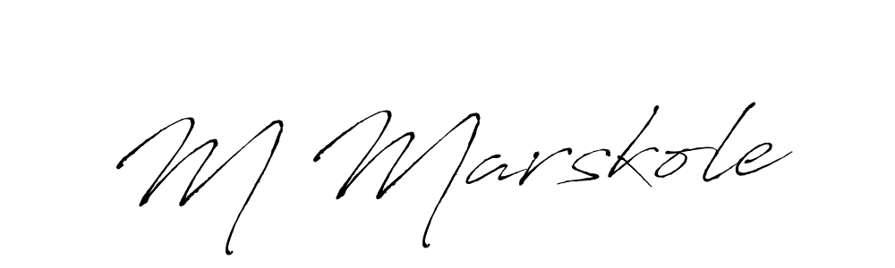 How to Draw M Marskole signature style? Antro_Vectra is a latest design signature styles for name M Marskole. M Marskole signature style 6 images and pictures png