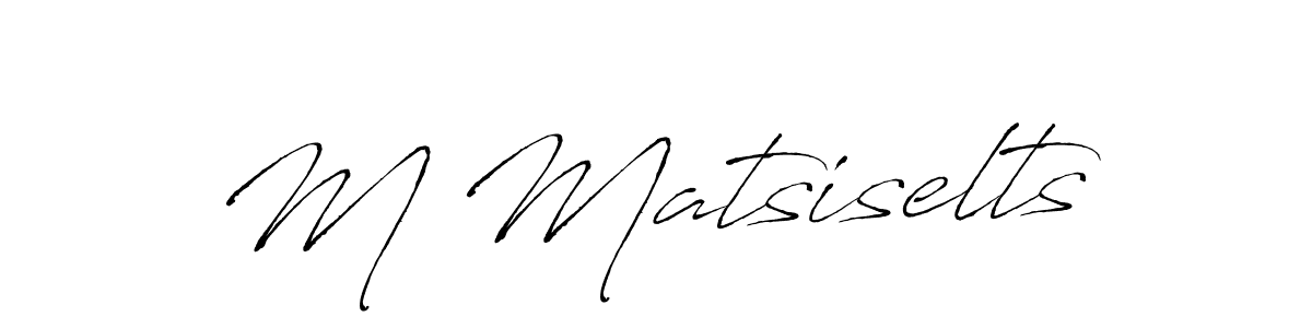 Also we have M Matsiselts name is the best signature style. Create professional handwritten signature collection using Antro_Vectra autograph style. M Matsiselts signature style 6 images and pictures png