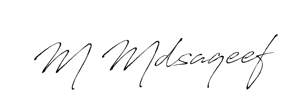 How to Draw M Mdsaqeef signature style? Antro_Vectra is a latest design signature styles for name M Mdsaqeef. M Mdsaqeef signature style 6 images and pictures png