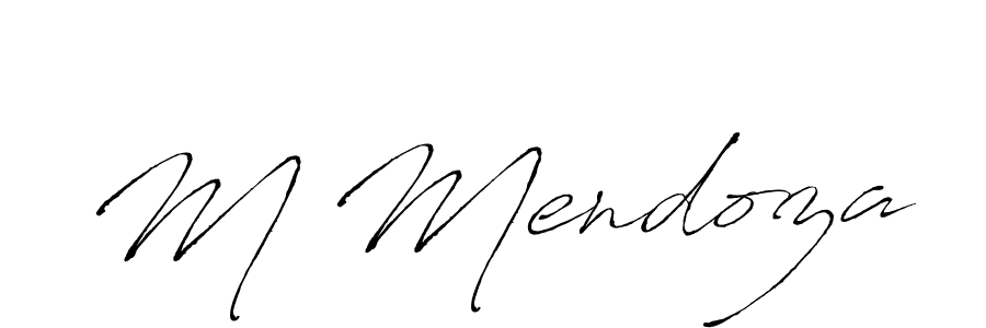 How to Draw M Mendoza signature style? Antro_Vectra is a latest design signature styles for name M Mendoza. M Mendoza signature style 6 images and pictures png