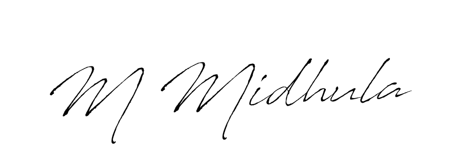 Check out images of Autograph of M Midhula name. Actor M Midhula Signature Style. Antro_Vectra is a professional sign style online. M Midhula signature style 6 images and pictures png