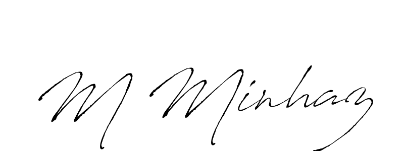 Also You can easily find your signature by using the search form. We will create M Minhaz name handwritten signature images for you free of cost using Antro_Vectra sign style. M Minhaz signature style 6 images and pictures png