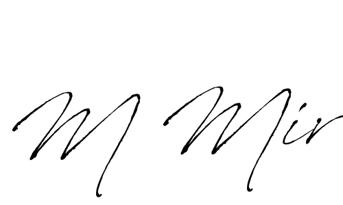 How to Draw M Mir signature style? Antro_Vectra is a latest design signature styles for name M Mir. M Mir signature style 6 images and pictures png