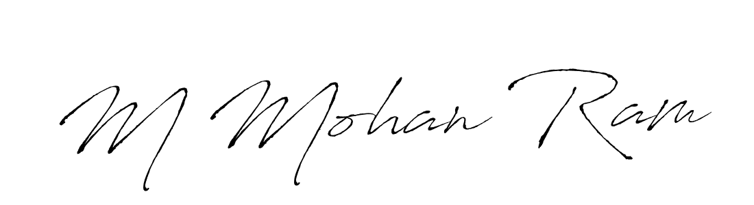 Here are the top 10 professional signature styles for the name M Mohan Ram. These are the best autograph styles you can use for your name. M Mohan Ram signature style 6 images and pictures png