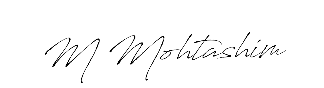 The best way (Antro_Vectra) to make a short signature is to pick only two or three words in your name. The name M Mohtashim include a total of six letters. For converting this name. M Mohtashim signature style 6 images and pictures png