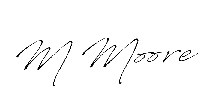 Antro_Vectra is a professional signature style that is perfect for those who want to add a touch of class to their signature. It is also a great choice for those who want to make their signature more unique. Get M Moore name to fancy signature for free. M Moore signature style 6 images and pictures png