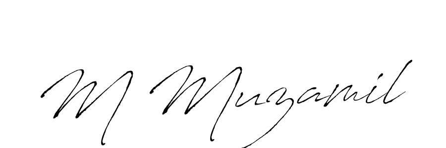 Similarly Antro_Vectra is the best handwritten signature design. Signature creator online .You can use it as an online autograph creator for name M Muzamil. M Muzamil signature style 6 images and pictures png