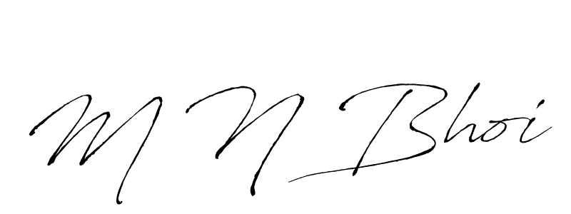 It looks lik you need a new signature style for name M N Bhoi. Design unique handwritten (Antro_Vectra) signature with our free signature maker in just a few clicks. M N Bhoi signature style 6 images and pictures png