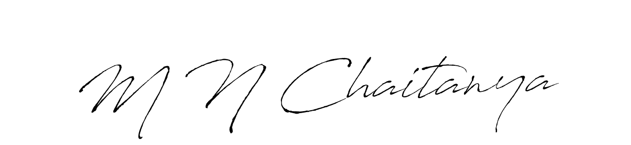 Make a beautiful signature design for name M N Chaitanya. Use this online signature maker to create a handwritten signature for free. M N Chaitanya signature style 6 images and pictures png