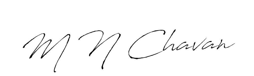 Antro_Vectra is a professional signature style that is perfect for those who want to add a touch of class to their signature. It is also a great choice for those who want to make their signature more unique. Get M N Chavan name to fancy signature for free. M N Chavan signature style 6 images and pictures png