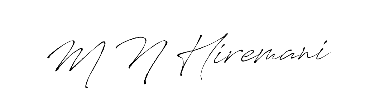 Here are the top 10 professional signature styles for the name M N Hiremani. These are the best autograph styles you can use for your name. M N Hiremani signature style 6 images and pictures png