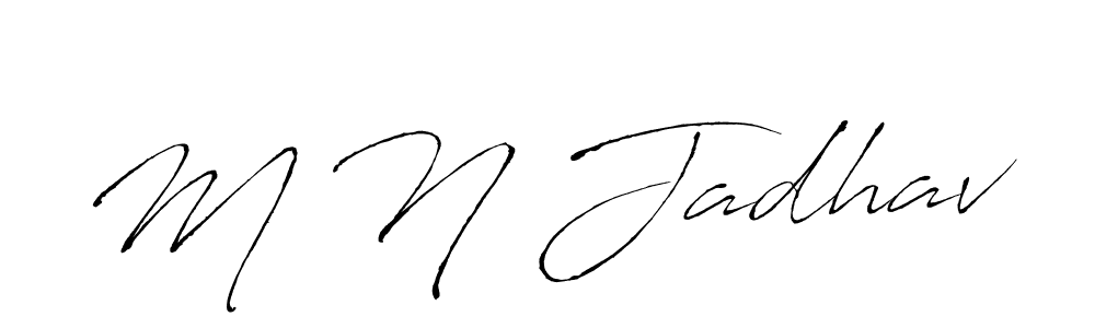 You can use this online signature creator to create a handwritten signature for the name M N Jadhav. This is the best online autograph maker. M N Jadhav signature style 6 images and pictures png