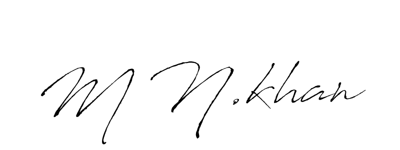 Antro_Vectra is a professional signature style that is perfect for those who want to add a touch of class to their signature. It is also a great choice for those who want to make their signature more unique. Get M N.khan name to fancy signature for free. M N.khan signature style 6 images and pictures png