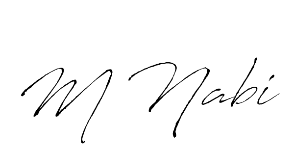 How to Draw M Nabi signature style? Antro_Vectra is a latest design signature styles for name M Nabi. M Nabi signature style 6 images and pictures png
