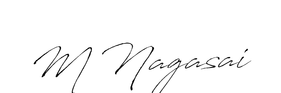 Similarly Antro_Vectra is the best handwritten signature design. Signature creator online .You can use it as an online autograph creator for name M Nagasai. M Nagasai signature style 6 images and pictures png