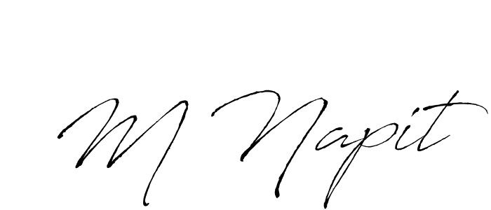 This is the best signature style for the M Napit name. Also you like these signature font (Antro_Vectra). Mix name signature. M Napit signature style 6 images and pictures png