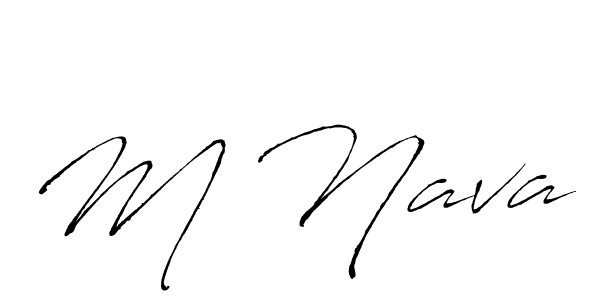 Also You can easily find your signature by using the search form. We will create M Nava name handwritten signature images for you free of cost using Antro_Vectra sign style. M Nava signature style 6 images and pictures png