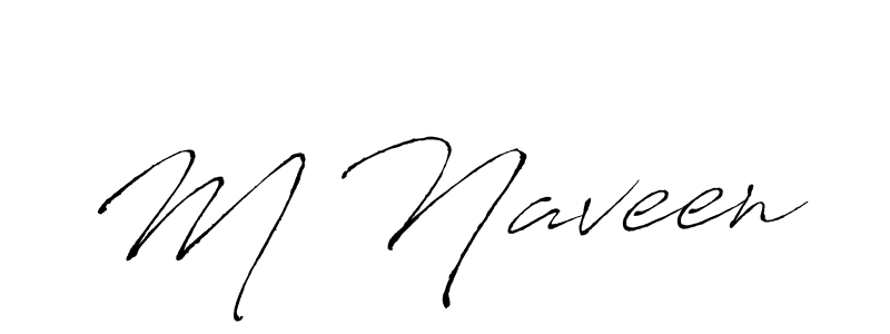 Best and Professional Signature Style for M Naveen. Antro_Vectra Best Signature Style Collection. M Naveen signature style 6 images and pictures png