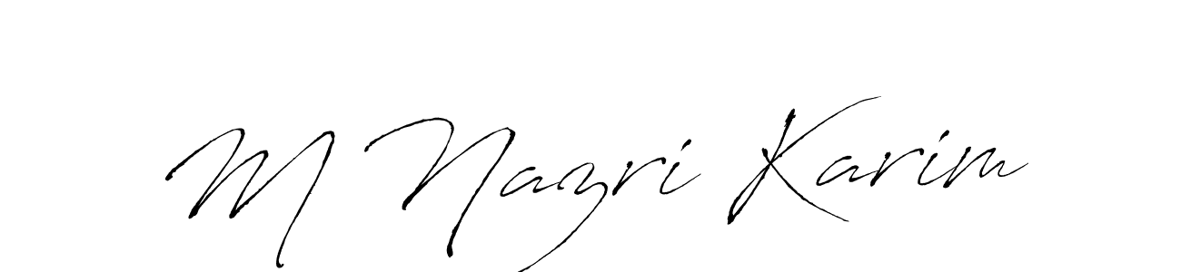 How to Draw M Nazri Karim signature style? Antro_Vectra is a latest design signature styles for name M Nazri Karim. M Nazri Karim signature style 6 images and pictures png