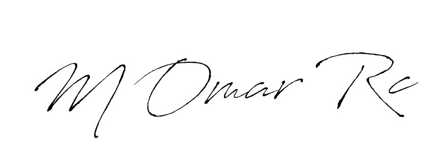 Also You can easily find your signature by using the search form. We will create M Omar Rc name handwritten signature images for you free of cost using Antro_Vectra sign style. M Omar Rc signature style 6 images and pictures png