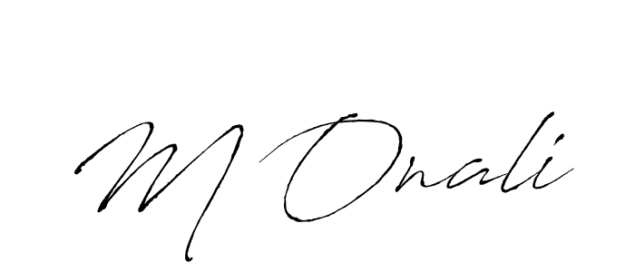 Make a beautiful signature design for name M Onali. Use this online signature maker to create a handwritten signature for free. M Onali signature style 6 images and pictures png