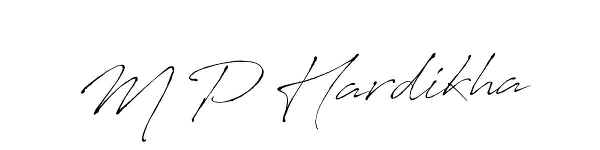It looks lik you need a new signature style for name M P Hardikha. Design unique handwritten (Antro_Vectra) signature with our free signature maker in just a few clicks. M P Hardikha signature style 6 images and pictures png