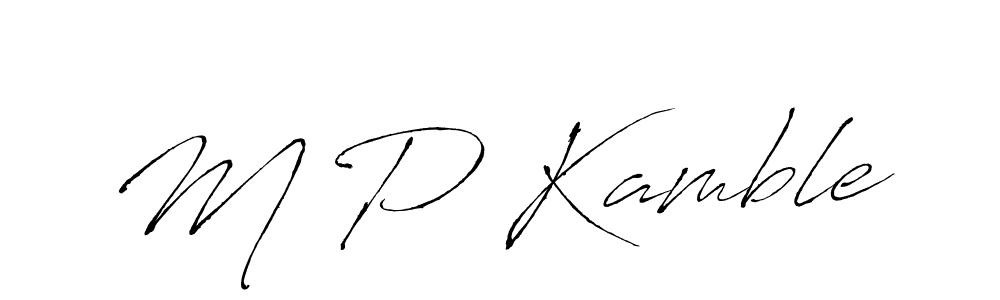 Here are the top 10 professional signature styles for the name M P Kamble. These are the best autograph styles you can use for your name. M P Kamble signature style 6 images and pictures png