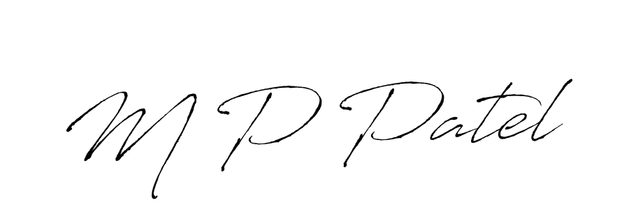 You should practise on your own different ways (Antro_Vectra) to write your name (M P Patel) in signature. don't let someone else do it for you. M P Patel signature style 6 images and pictures png