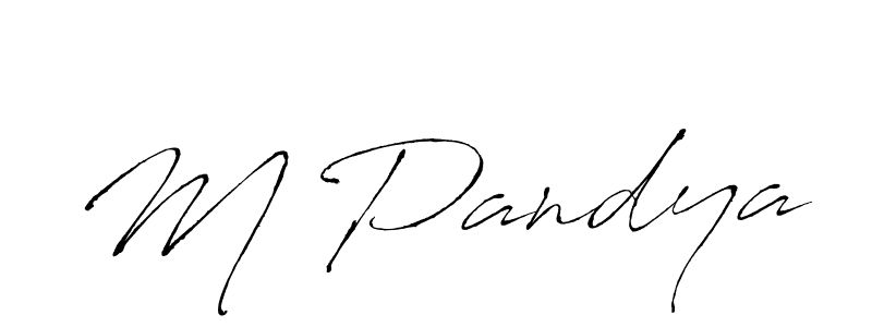Once you've used our free online signature maker to create your best signature Antro_Vectra style, it's time to enjoy all of the benefits that M Pandya name signing documents. M Pandya signature style 6 images and pictures png